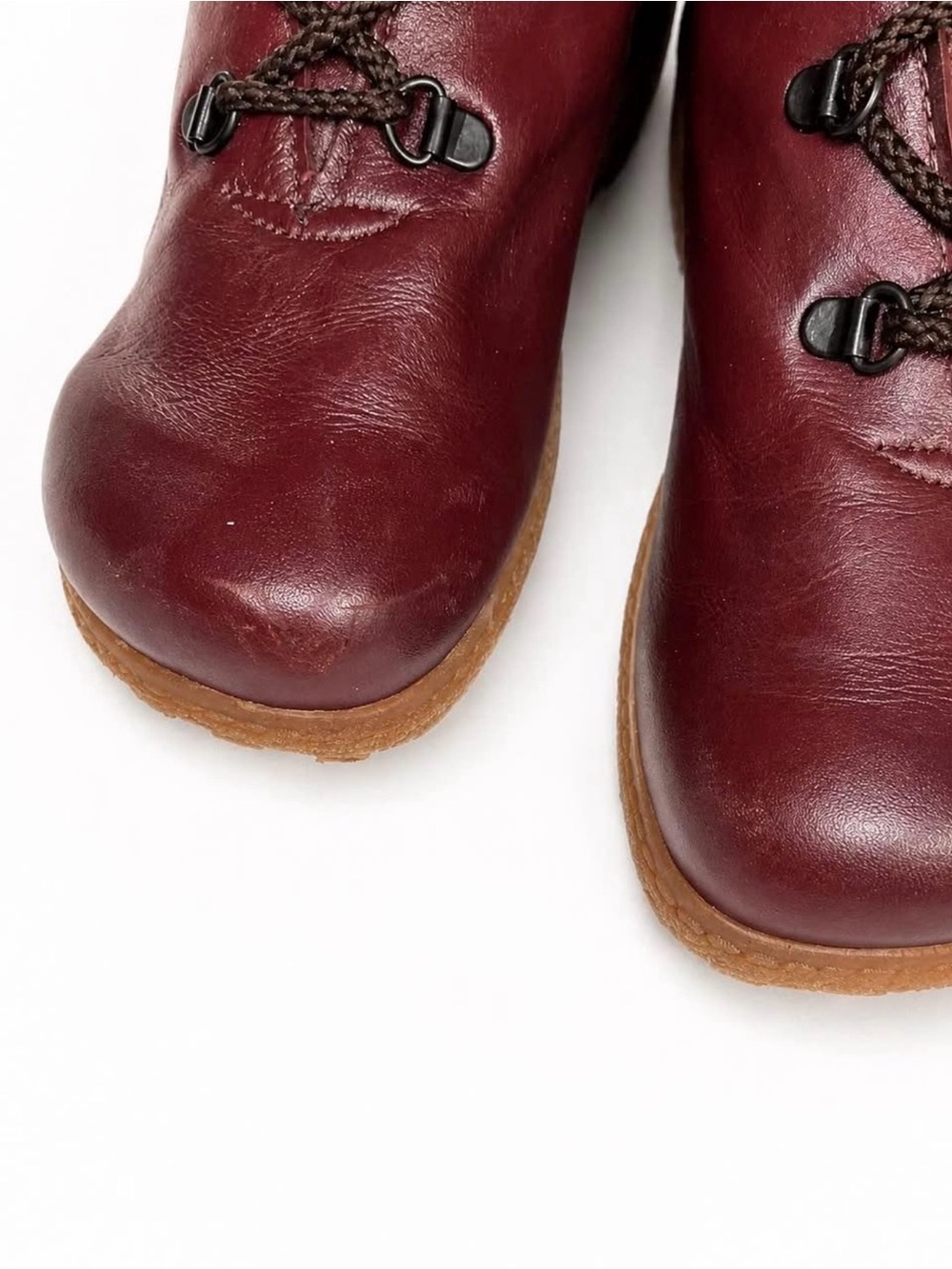 Vintage Cougar Canada Burgundy Winter Boots Red Lined Women’s Size 6 - Picture 4 of 7